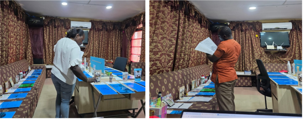 Facilitators assessing students’ business plans